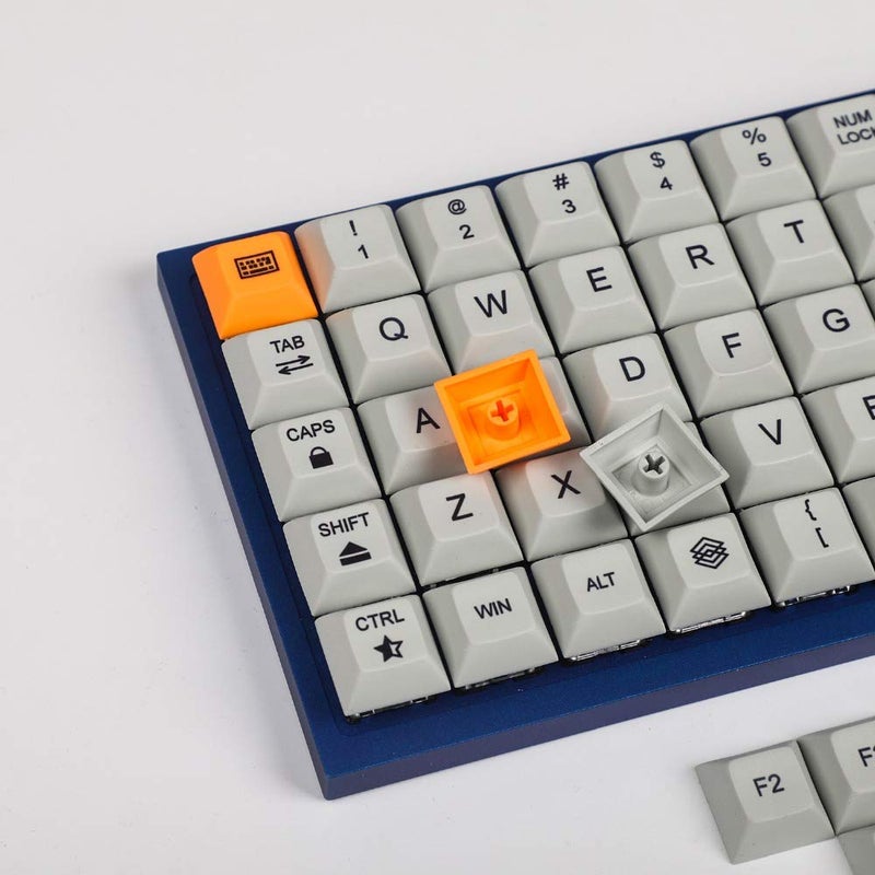 YMDK 75 Keys DSA Dye Sub PBT Keycaps Suitable for Ortholinear Layout MX Keyboard XD75 ID75 Planck Preonic Niu40 (Only Keycap) - Image 3